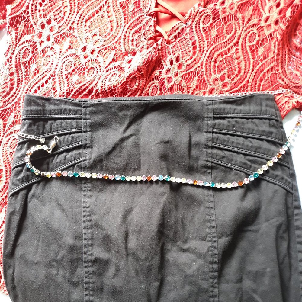 Dazz Black Mini Skirt